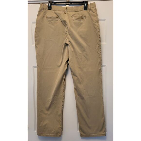 Lee Riders Casual High-Rise Khaki Chino Style Jeans Size 16 Medium - Picture 4 of 9